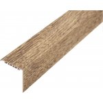 Acara schodová lišta Ap20 PVC dub pálený 30x30 mm 1,8 m – Hledejceny.cz