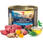 Ontario Adult telecí pate s příchutí kurkumy 200 g – Hledejceny.cz