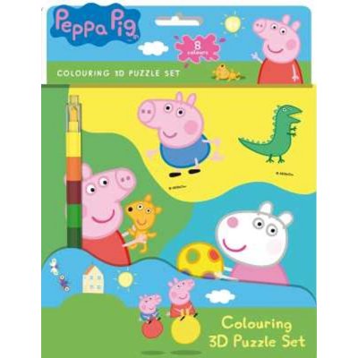 Peppa Pig Omalovánkové 3D postavy – Zboží Dáma