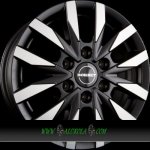 Borbet CW6 6,5x16 6x130 ET62 black polished | Zboží Auto