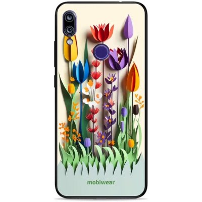 Pouzdro Mobiwear Glossy Xiaomi Redmi 7 - G015G Barevné květinky – Zboží Mobilmania
