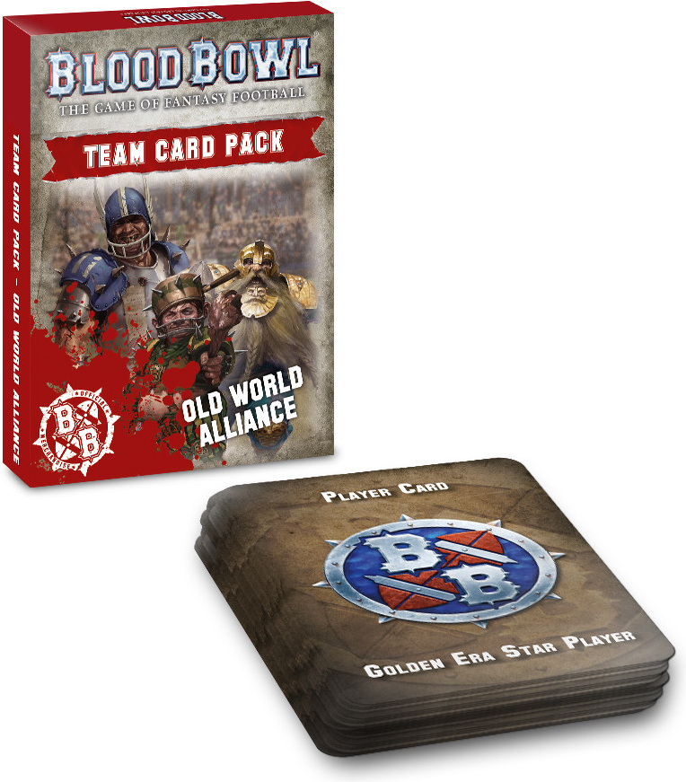 GW Warhammer Blood Bowl Old World Alliance Team Card Pack