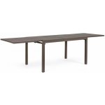BIZZOTTO Rozkládací zahradní stůl PELAGIUS 135x90 cm hnědý – Hledejceny.cz