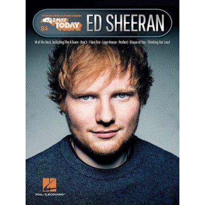 E-Z Play Today 84 Ed Sheeran noty, melodická linka, akordy