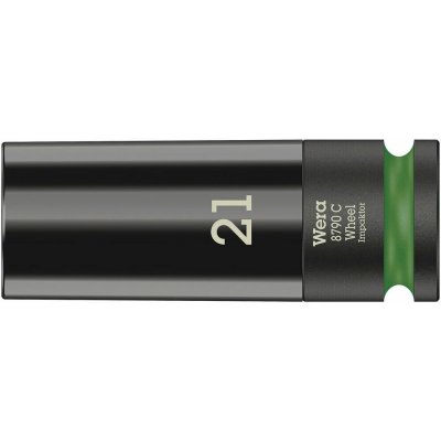 WERA Nástrčný klíč na kola kovaný prodloužený 1/2" - Hex 21 mm 05004592001 – Hledejceny.cz
