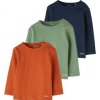 Dětské tričko s.Oliver 3-pack orange zelená modrá