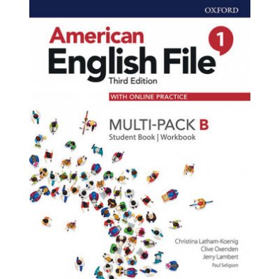 American English File: Level 1: Student Book/Workbook Multi-Pack B with Online Practice – Zbozi.Blesk.cz