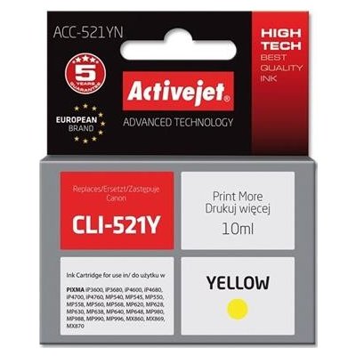 ActiveJet Canon CLI-521Y – Hledejceny.cz