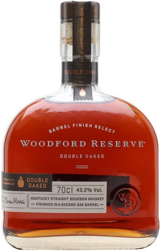 Woodford Reserve Double Oaked 43,2% 0,7 l (holá láhev)