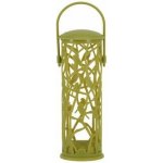 Esschert Design Krmítko závěsné na lojové koule CHIFFCHAFF s bidýlkem, zelená – Zbozi.Blesk.cz