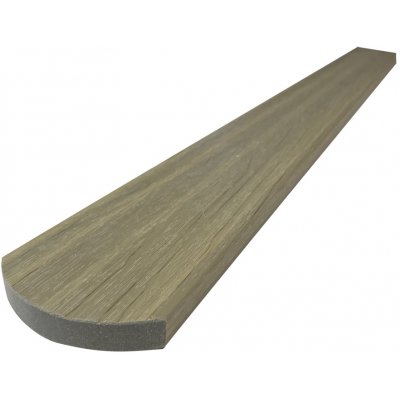 Dřevoplus WPC dřevoplastové plotovky Profi půlkulaté 15x80x1800 - Oak – Sleviste.cz