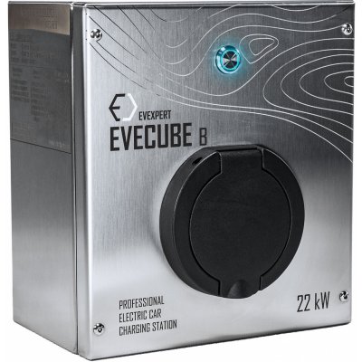 Evecube B 22kW nabíjecí stanice AC Bezdrátový modul řízení výkonu Žádný Modul měření spotřeby Žádný Typ připojení Nabíjecí zásuvka Typ 2 – Zbozi.Blesk.cz