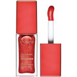 Clarins Lip Comfort Oil Shimmer olej na rty s vícerozměrným leskem 07 Red Hot 7 ml – Zbozi.Blesk.cz