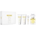 Moschino Toy 2 EDP 100 ml + tělový krém 100 ml + sprchový gel 100 ml + cestovní sprej 10 ml + dárková sada pro ženy – Zboží Dáma