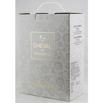 Katarzyna Estate Cheval Bag in Box Chardonnay bílá 2023 13% 2 l (karton)