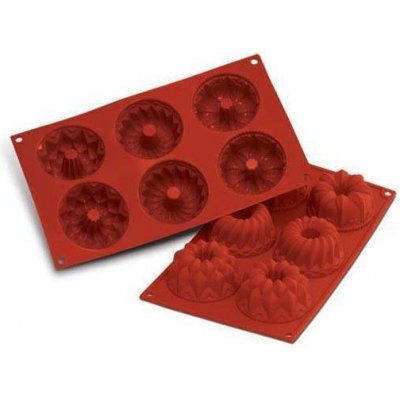 Silikonová forma na mini bábovky 600ml na 6ks - Silikomart – Hledejceny.cz