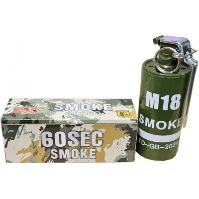 Dýmový granát M18 s pákovou roznětkou – Sleviste.cz