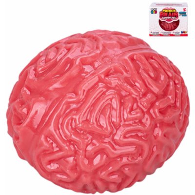 Míček antistresový strečový mozek mačkací bublinový v krabičce – Zboží Dáma