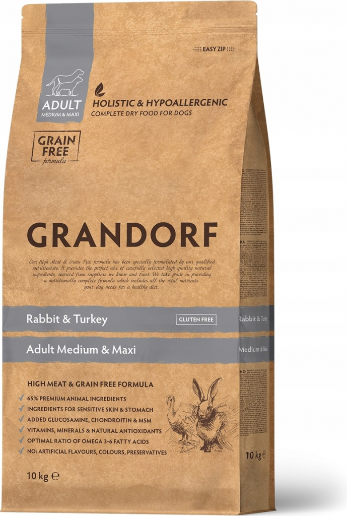Grandorf Rabbit Turkey Adult Medium Maxi 10 kg