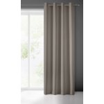 HOTOVÝ ZÁVĚS RITA 140X250 CM SVĚTLOHNĚDÁ – Sleviste.cz