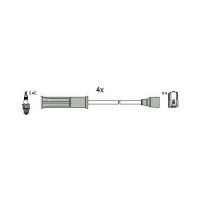 HITACHI Sada kabelů pro zapalování HUC 134516 – Hledejceny.cz