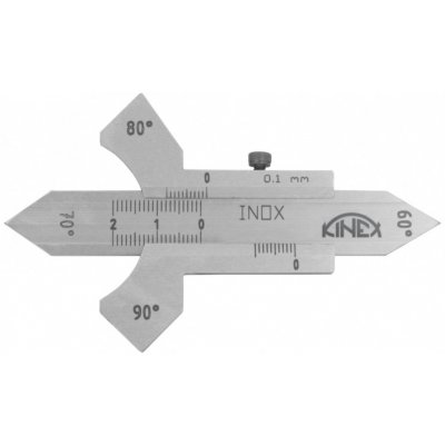 KINEX K-MET Měrka koutových svarů din-analog 0-20/01mm 1120-07-020 – Hledejceny.cz