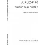 Antonio ruiz-pipo: cuatro para cuatro noty na kytaru – Hledejceny.cz