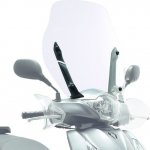 1128A plexi Honda SH 125i-150i Abs (12-16), 53 x 50 cm (H x W) pro montáž na originální úchyty Honda