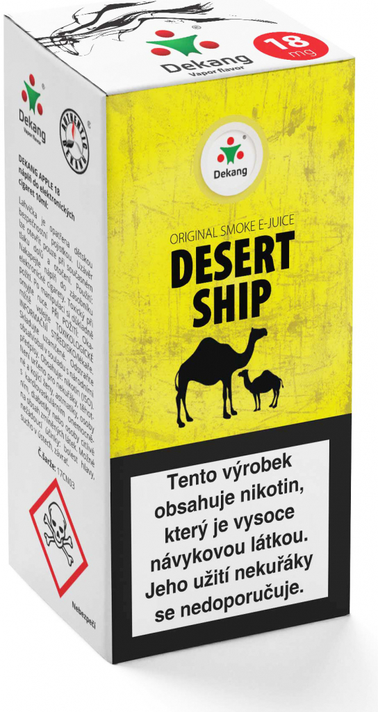 Dekang Desert ship 10 ml 3 mg od 49 Kč - Heureka.cz