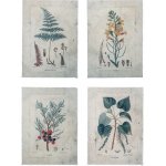 Bloomingville Plakát Green set 4 ks, 35x25,5 cm – Zboží Dáma