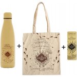 Harry Potter Dárková set - Pobertův plánek (Láhev, taška, záložka) – Hledejceny.cz
