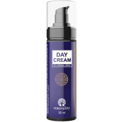 Renovality Day Cream Hydratace probiotika a houbový komplex 30 ml – Sleviste.cz