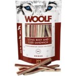 WOOLF Soft Lamb and Cod Sandwich LONG 100 g – Sleviste.cz