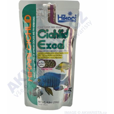 Hikari Cichlid Excel Medium 250 g – Zboží Mobilmania