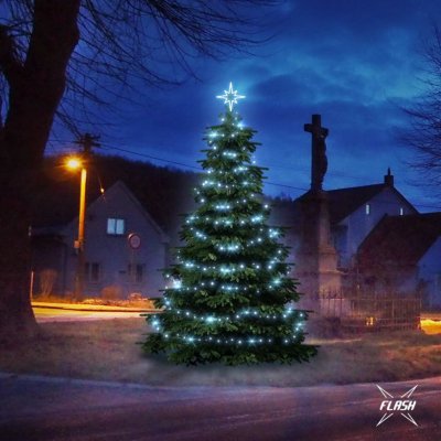 DecoLED LED světelná sada na stromy vysoké 3-5m ledová bílá s Flash – Hledejceny.cz