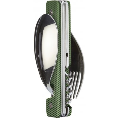 Akinod A02MA0002 Kapesní multifunkční příbor 13h25 khaki aluminium – Sleviste.cz