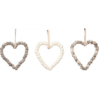 Set vlněných dekorací Hearth Hübsch – Zboží Mobilmania