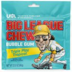 Big League Chew trhaná žvýkačka s příchutí tropického ovoce 60 g – Zbozi.Blesk.cz