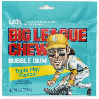 Big League Chew trhaná žvýkačka s příchutí tropického ovoce 60 g – Zbozi.Blesk.cz