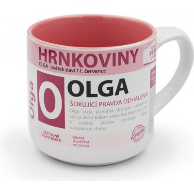 Nekupto Hrnek se jménem OLGA Hrnkoviny 300 ml – Zboží Mobilmania