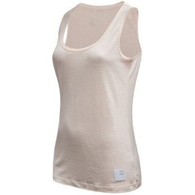 Sensor Merino Lite - Dámské bez rukávů Mottled Beige – Sleviste.cz