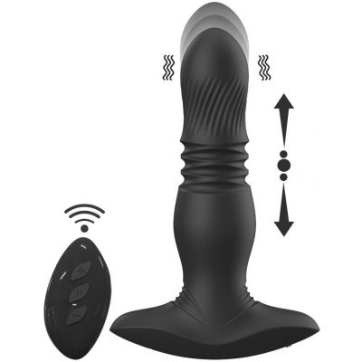 Zenn Anal Pleasure Remote Controlled Anal Thrusting Vibrator anální vibrátor s funkcí pohybu