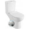 Záchod KAIRO WC kombi s bidet. sprškou, zadní odpad, bílá PC106