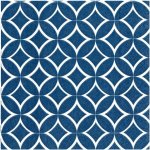 Ubrousky na dekupáž Vzor Ida modrá 1 ks – Zboží Dáma