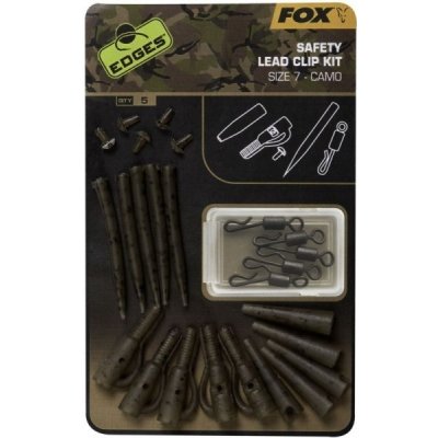 Fox Edges Camo Safety Lead Clip Kit vel.7 5 ks – HobbyKompas.cz