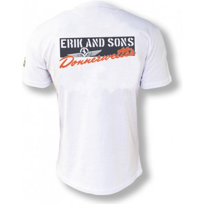Triko Erik and Sons Donnerwetter bílé – Zbozi.Blesk.cz