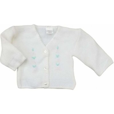 kojenecký svetřík s květinkami – Zboží Dáma