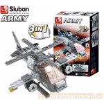 Sluban B0537G Aircraft Carrier Helikoptéra 3v1 144 ks – Zboží Dáma
