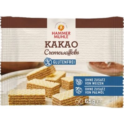 Hammermühle Oplatky s kakaovým krémem bez lepku 65 g – Zboží Dáma