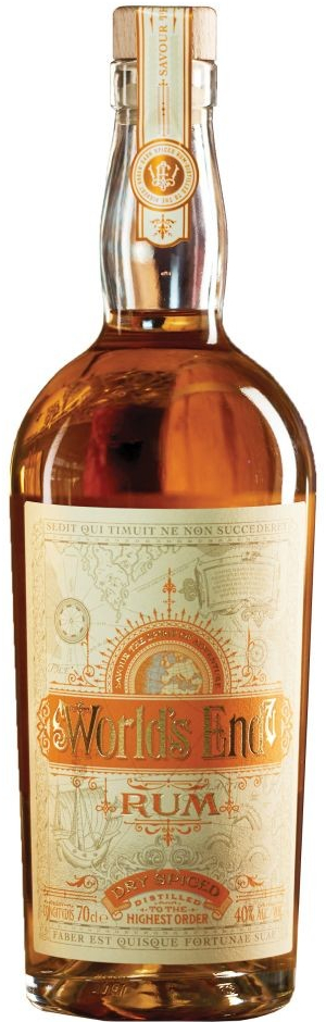 World´s End Rum Dry Spiced Spirit 40% 0,7 l (holá láhev)